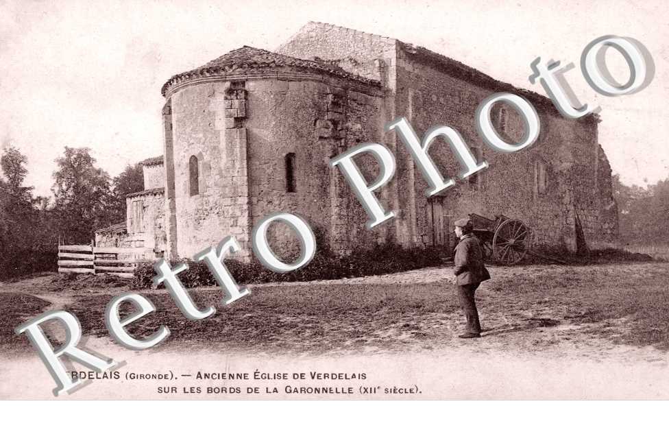 ancienne eglise sur les bords de la Garonnelle