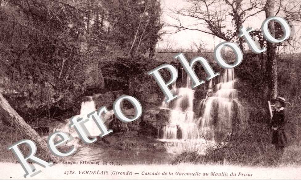 Cascade de la Garonnelle au moulin du prieur