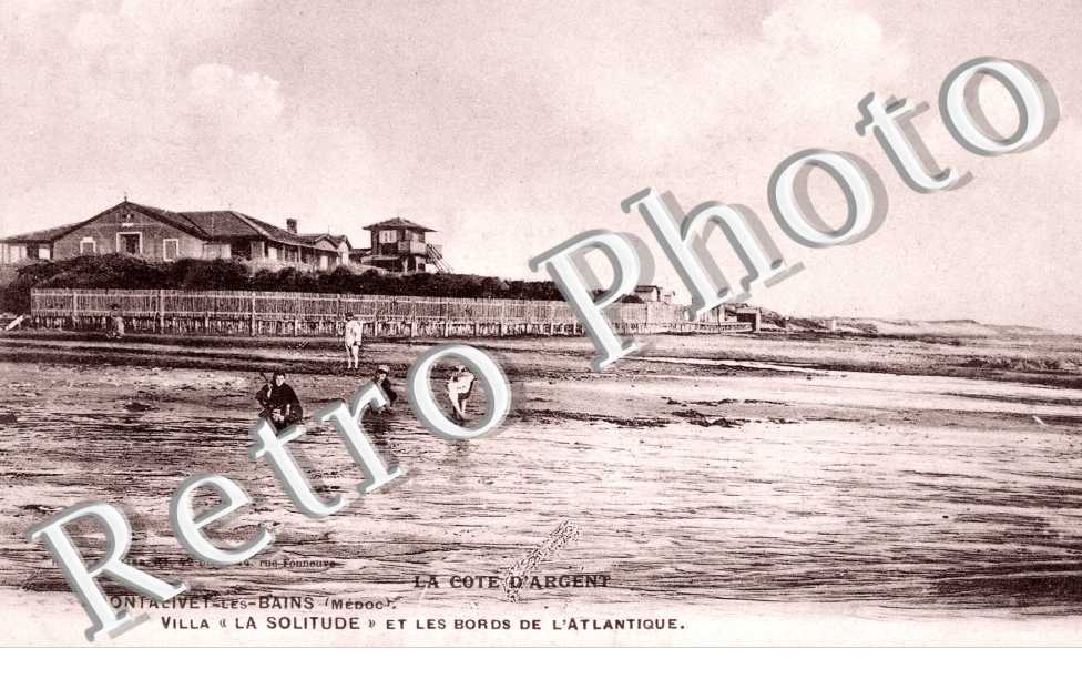 Villa "la solitude" et bords de l'atlantique