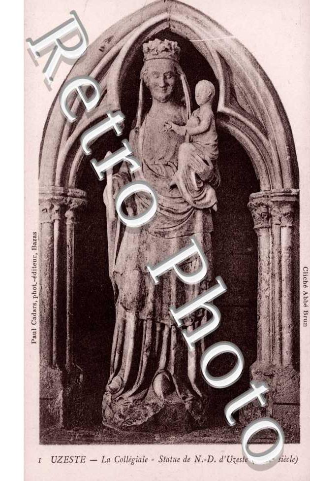 La collegiale - Statue de N.-D