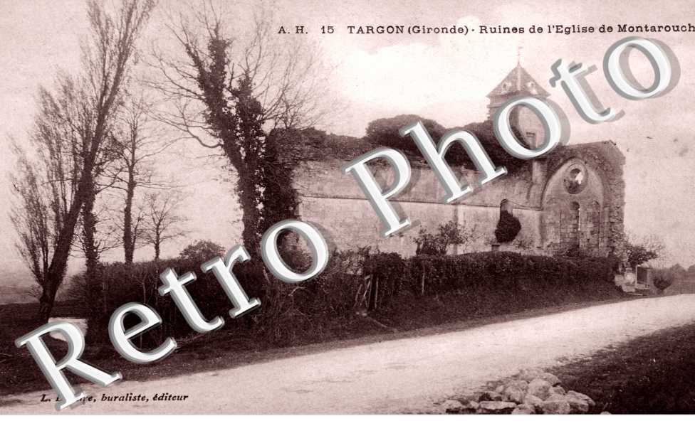 Ruines de l'eglise de Montarouch