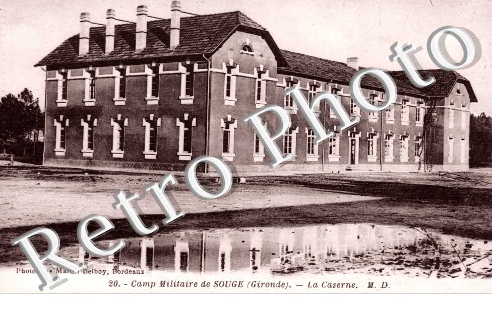 La caserne - camp militaire de Souge