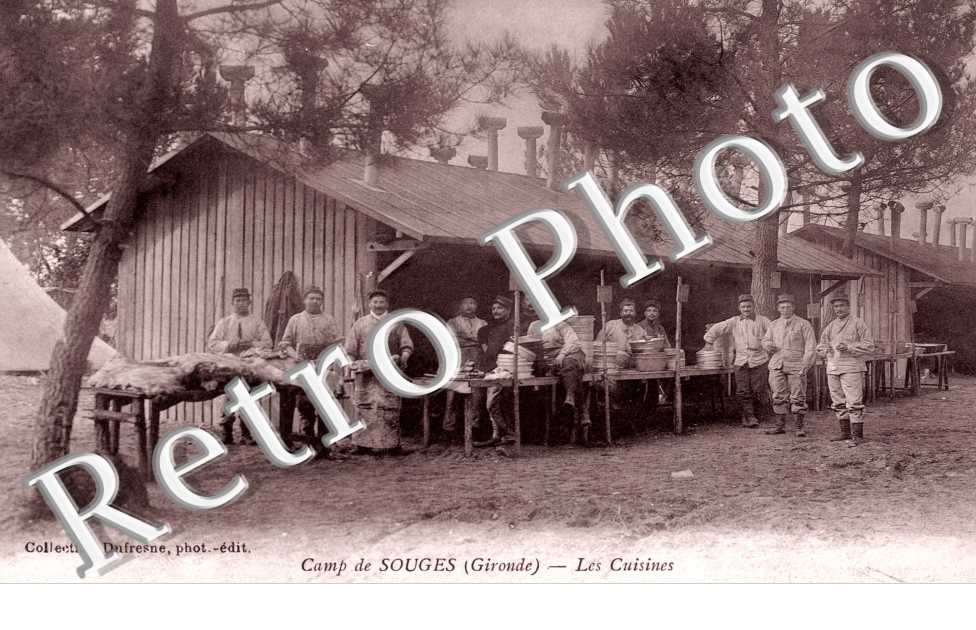 camp de Souges - Les cuisines