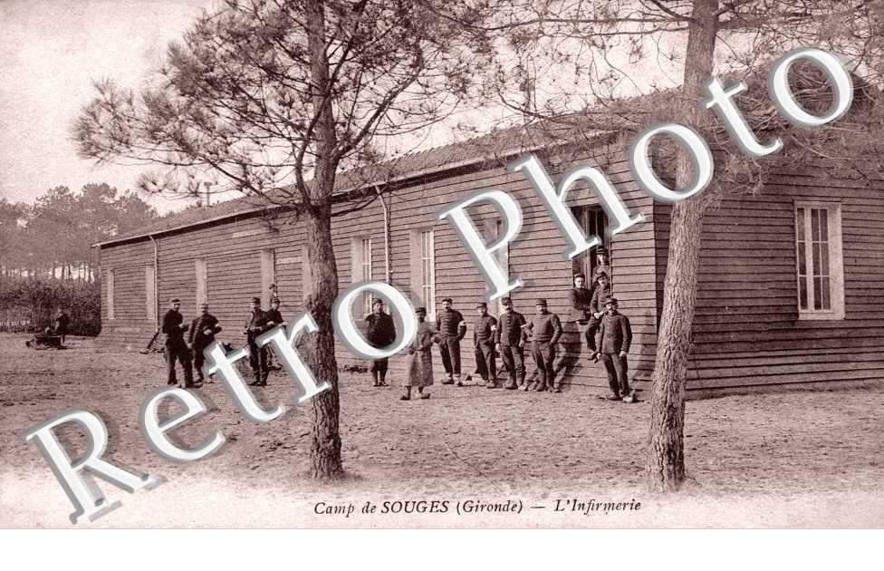 Camp de Souges - l'infirmerie