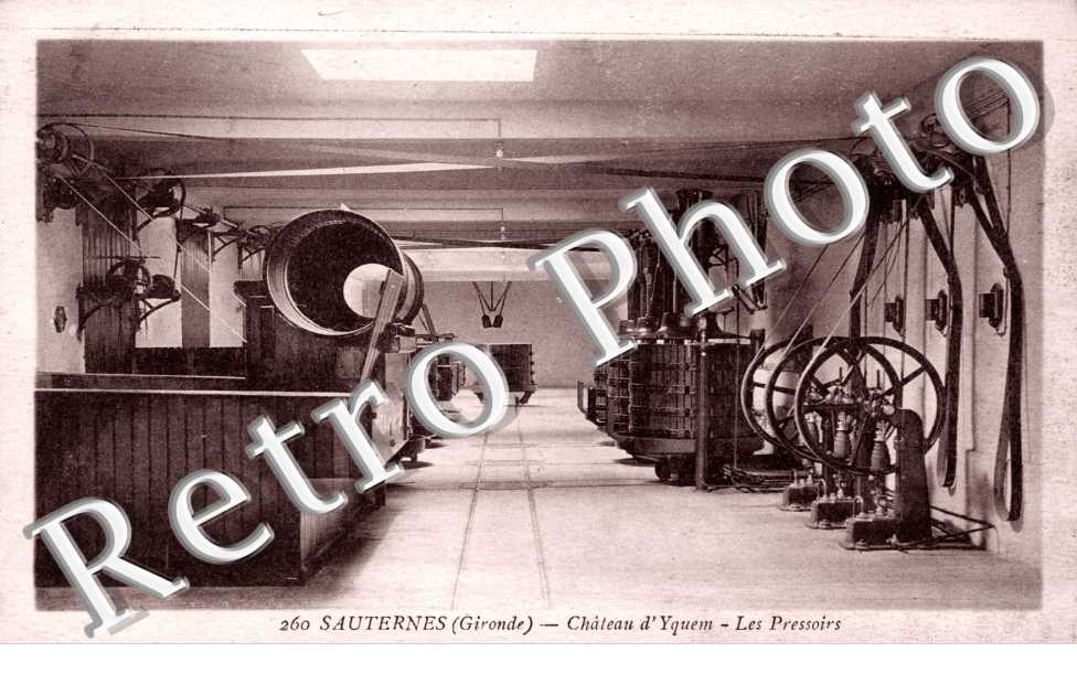 Chateau d'Yquem - les pressoirs