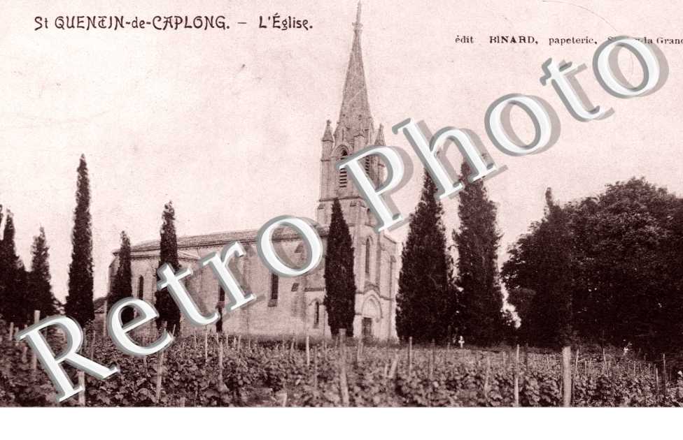 st Quentin de Caplong -  Eglise