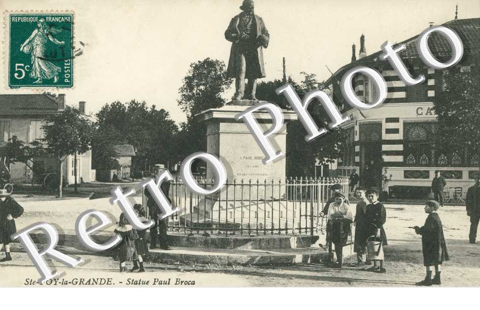 statue paul broca