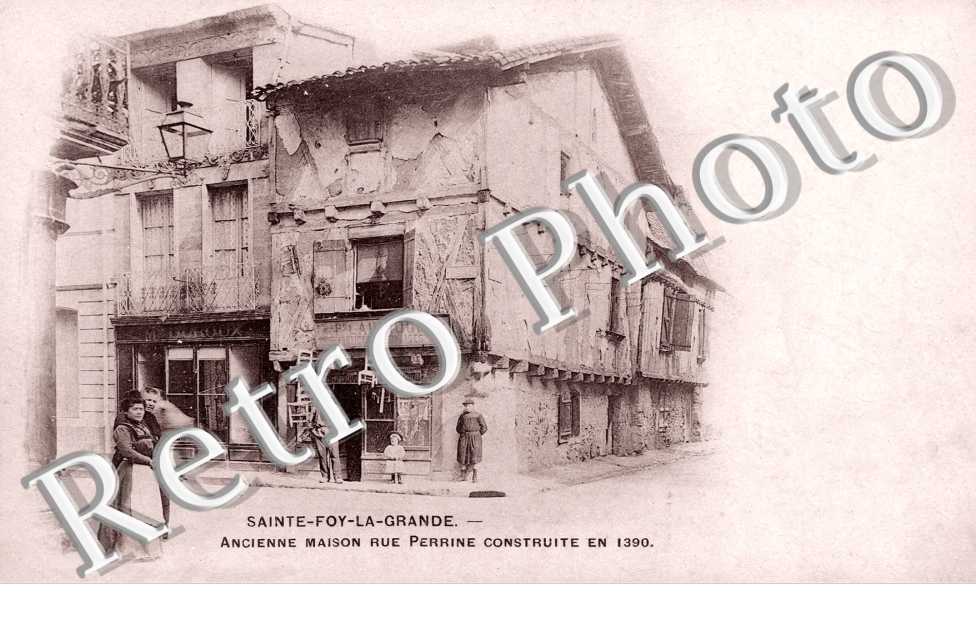 ancienne maison rue perrine construite en 1390