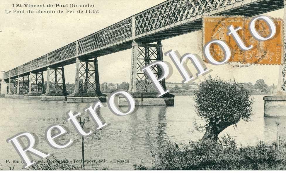 Le pont du chemin de fer de l'Etat