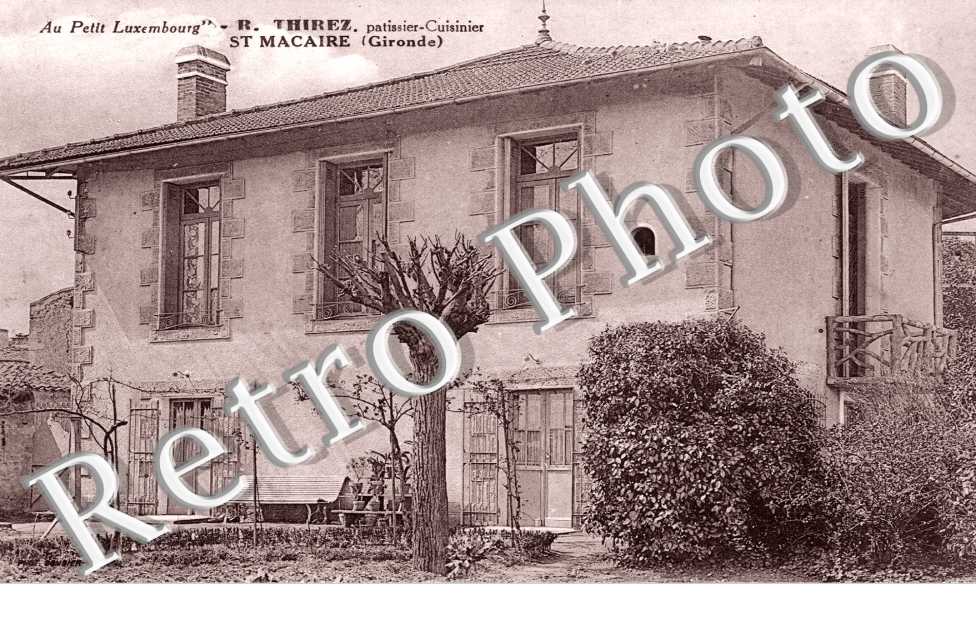 Au petit luxembourg" R.THIREZ patissier cuisinier