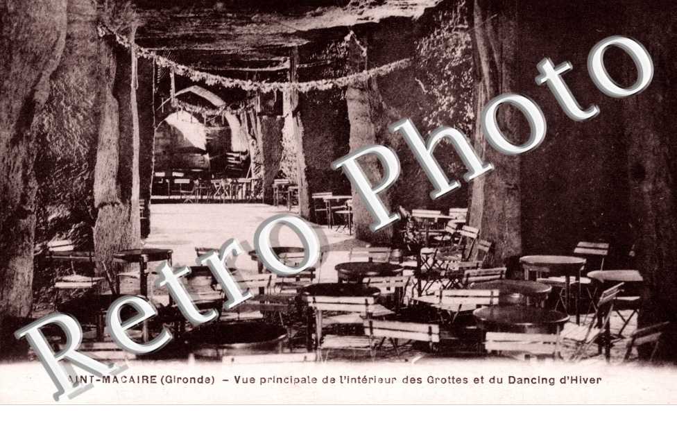 vue principale de l'interieur des grottes et du dancing d'hiver