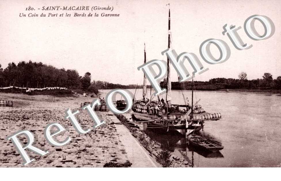 un coin du port et les bords de la garonne