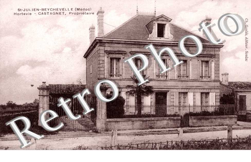 Saint Julien Beychevelle, Hortevie - Castagnet, prop.