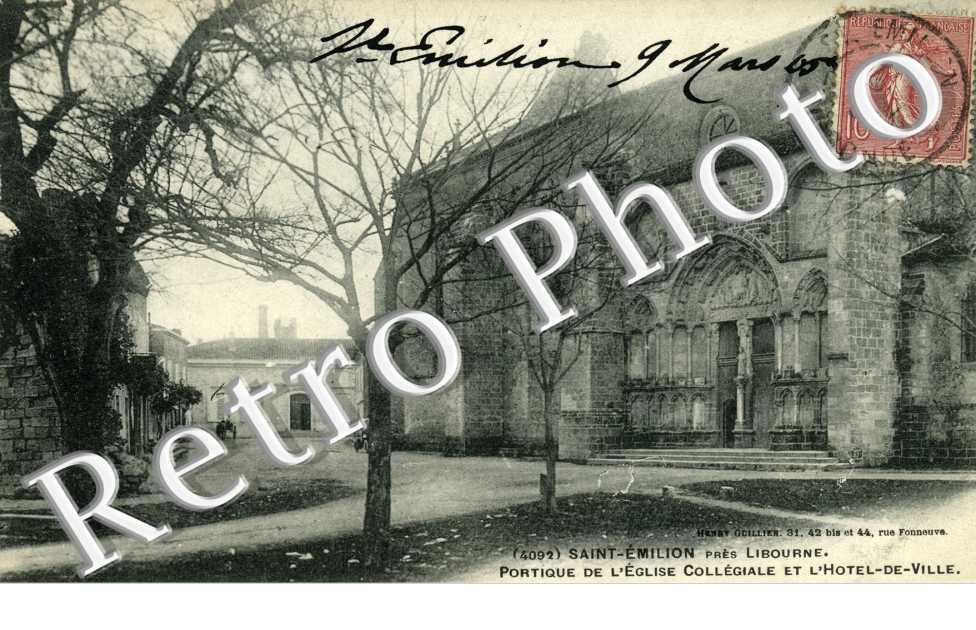 portique de l'eglise collegiale