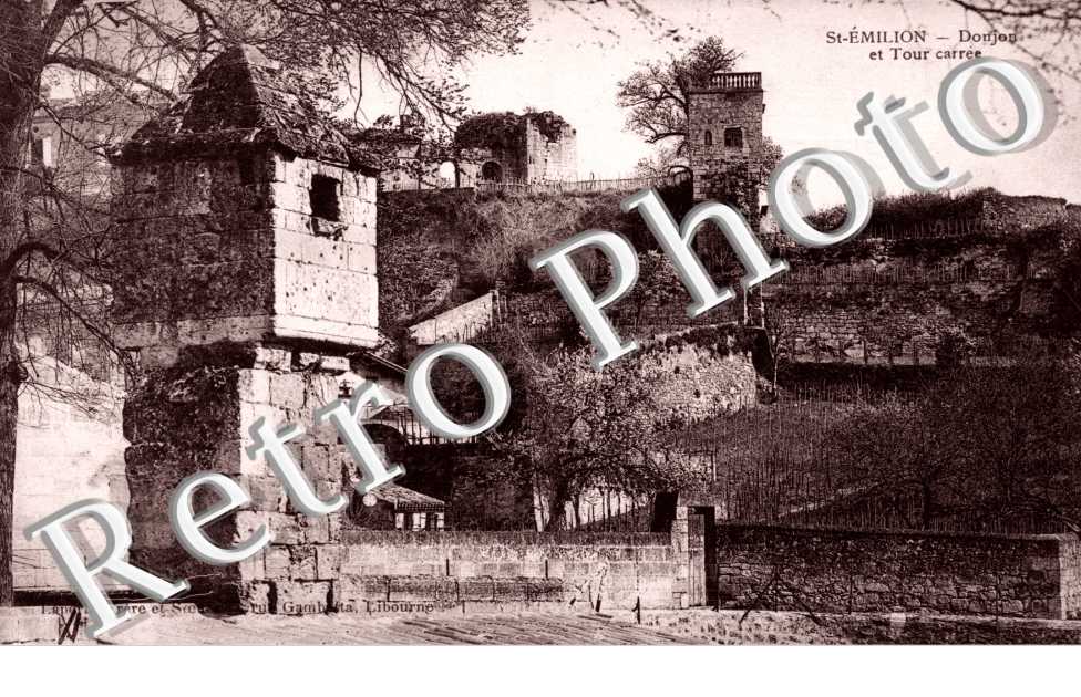 Donjon et tour carree