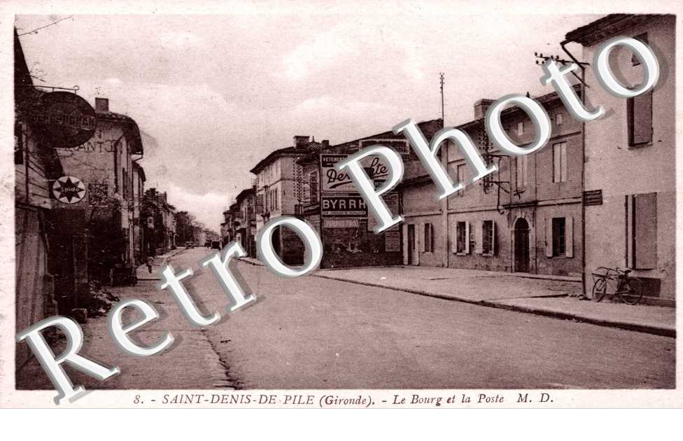 Le bourg et la poste