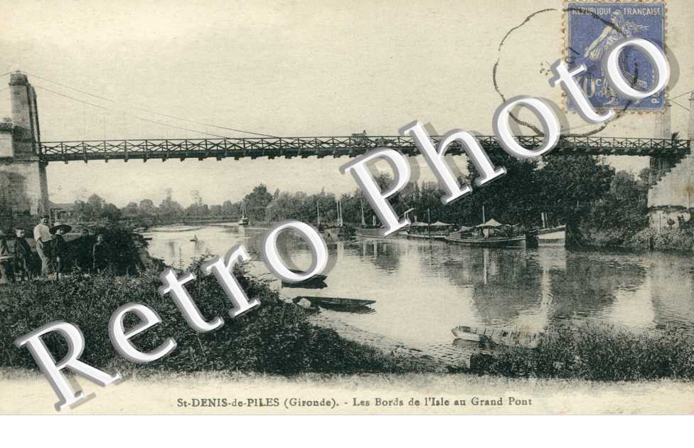  Les Bords de l'Isle au Grand Pont