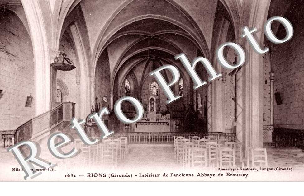 Interieur de l'Abbaye de Broussey