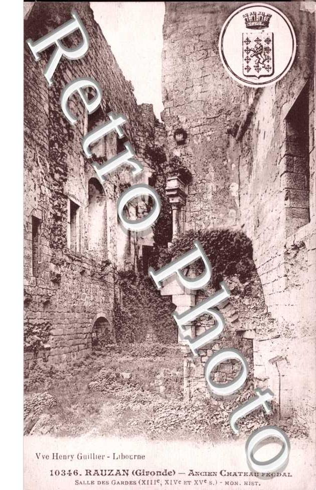 Ancien chateau feodal - salle des gardes