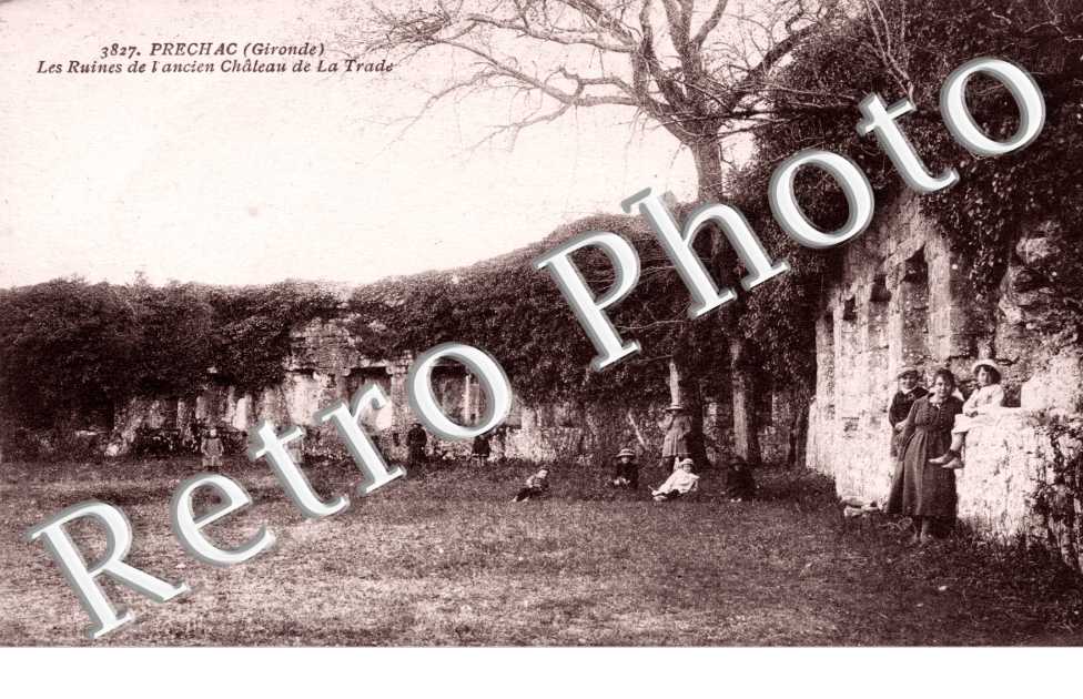 Ruines de l'ancien chaetau de la Trave