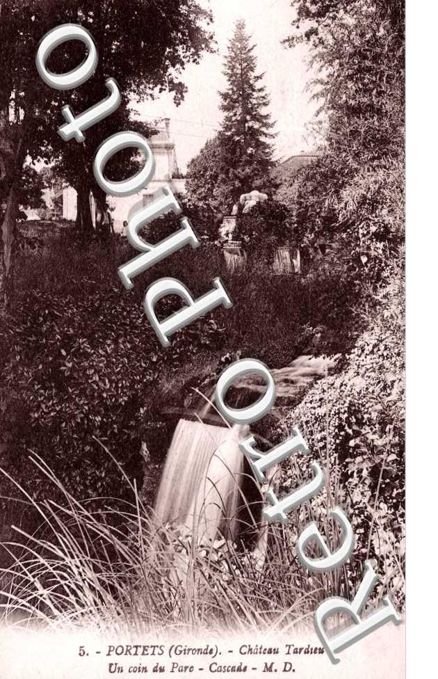 Un coin du parc - cascade