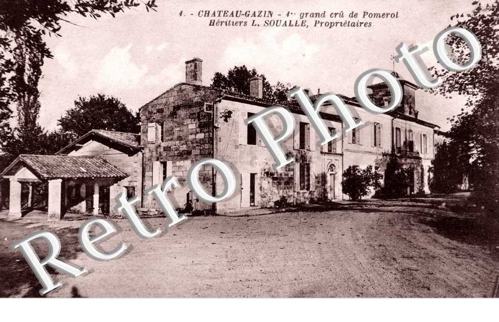 Chateau gazin - heritiers L. Soualle, proprietaires