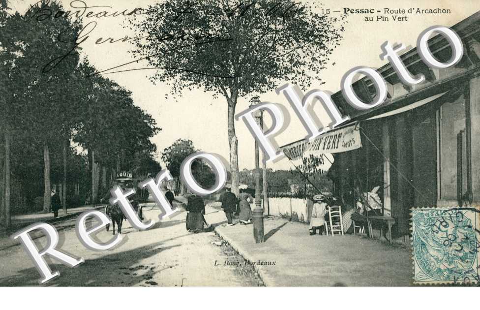 route d'arcachon au pin vert