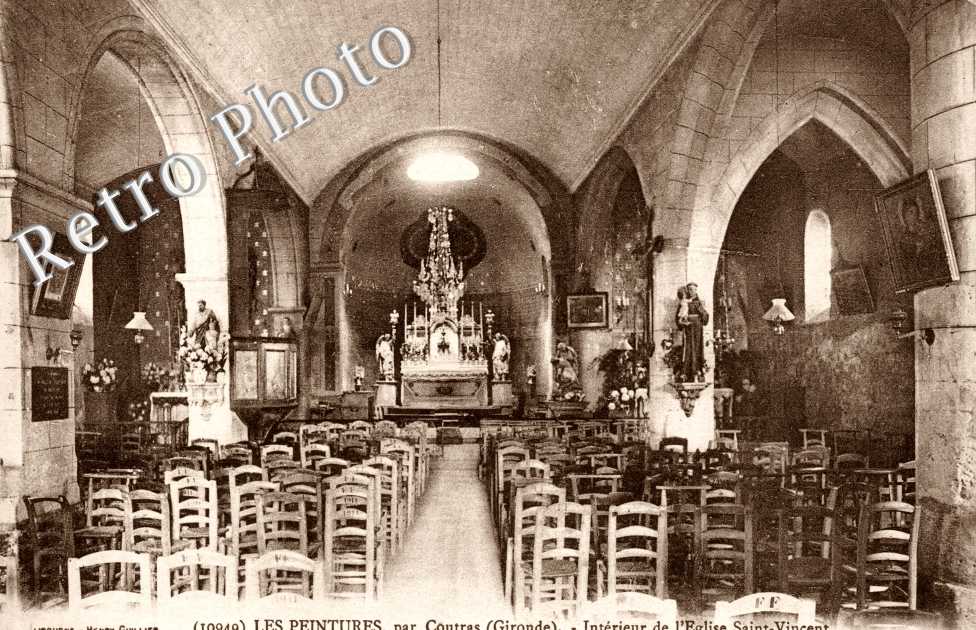 Interieur de l'eglise saint-Vincent