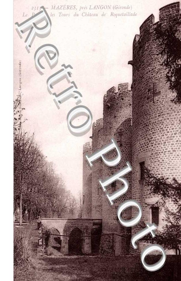 Le pont et les Tours du chateau