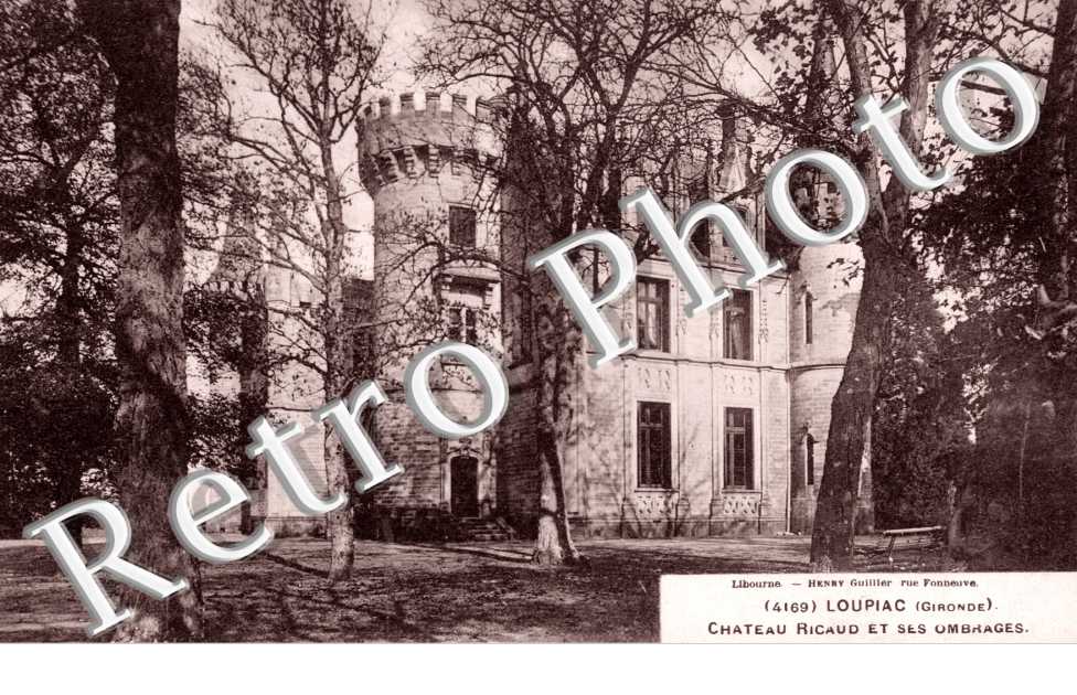 Chateau Ricaud et ses ombrages