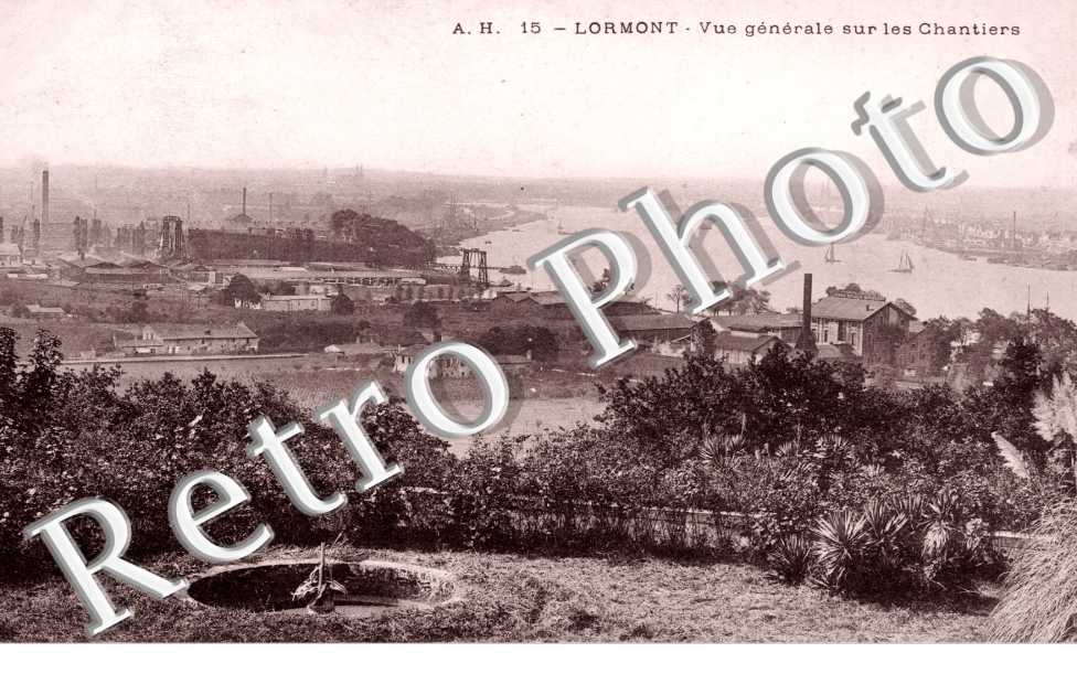 Vue generale sur les chantiers
