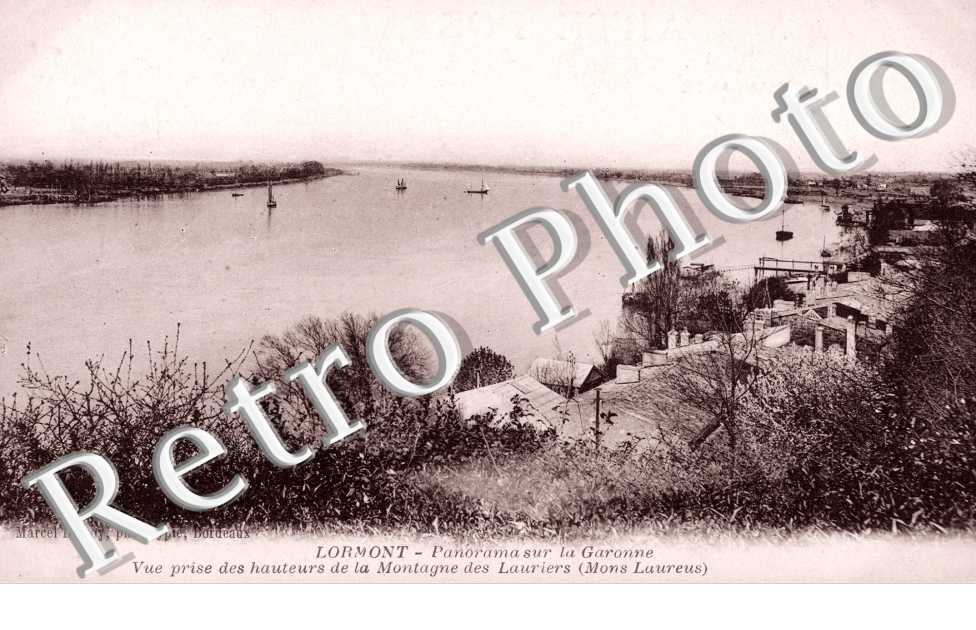 vue panoramique sur la Garonne