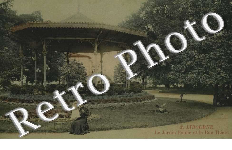 Jardin Public et la rue Thiers