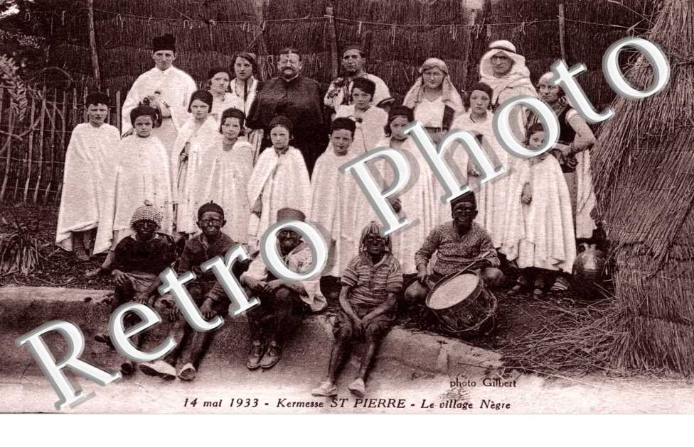 14 mai 1933 - Kermesse st-Pierre - le village negre