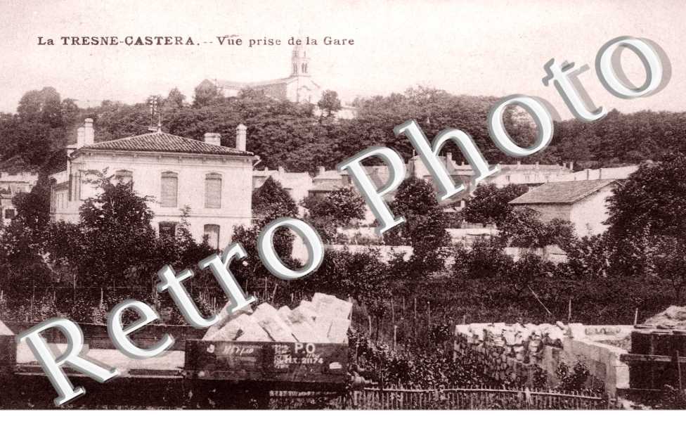 Vue prise de la gare