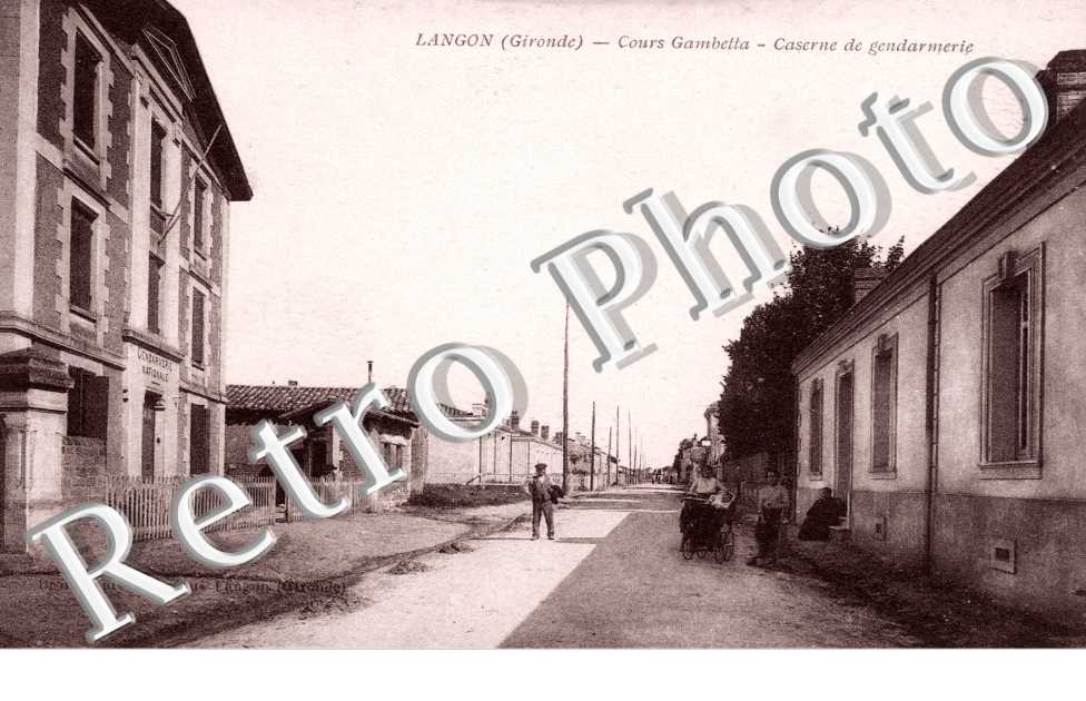 Cours Gambetta - caserne de Gendarmerie