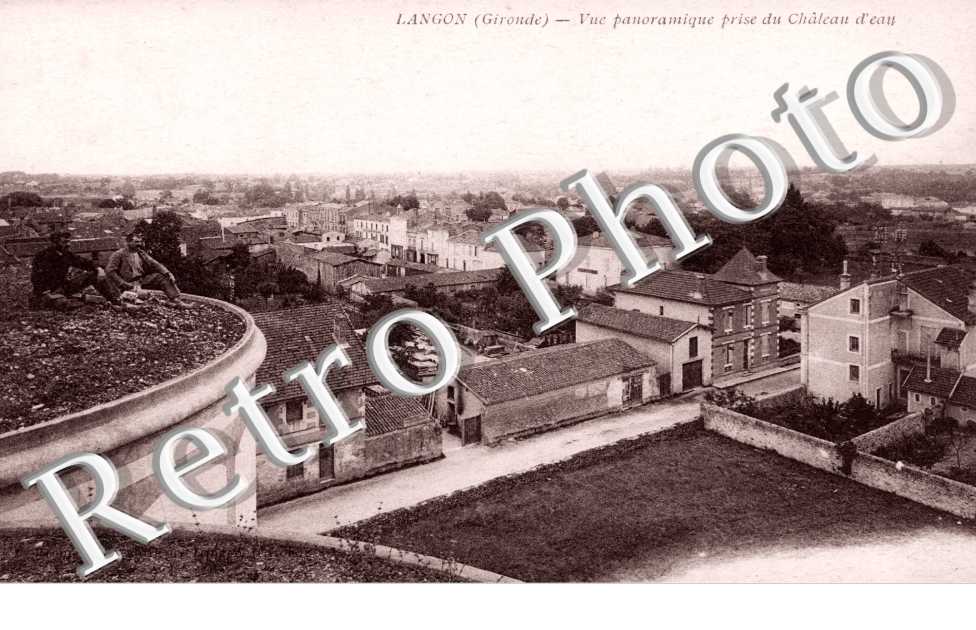 Vue panoramique prise du chateau d'eau