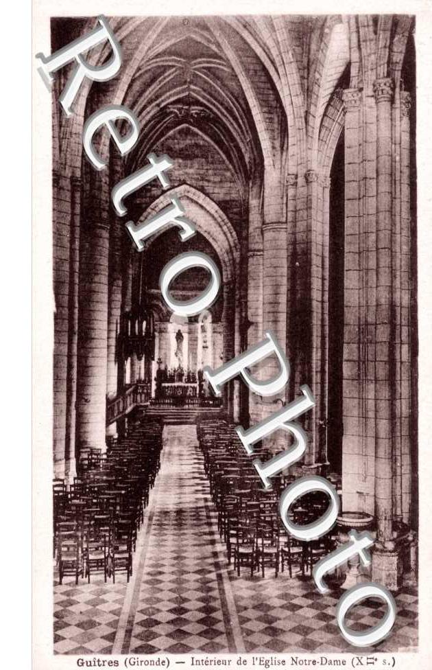 Interieur de l'Eglise Notre Dame