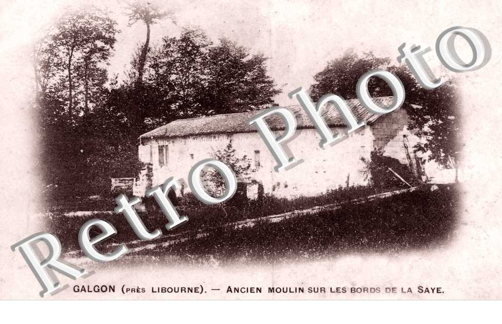 Ancien Moulin sur les Bords de la Saye