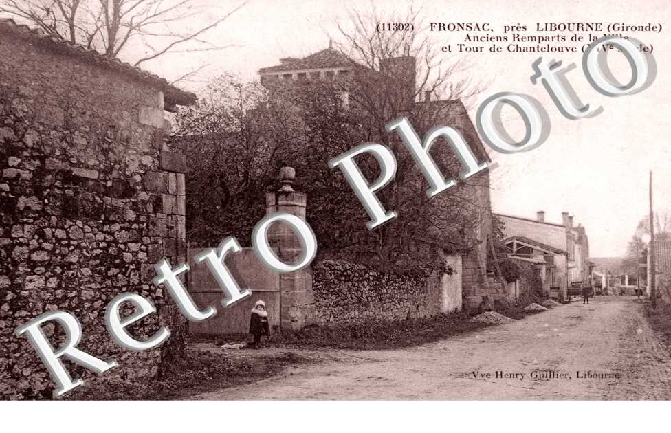 anciens remparts de la ville et tour de Chantelouve