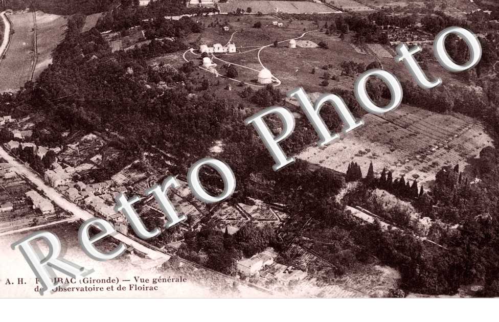 Vue generale de l'Observatoire et de Floirac