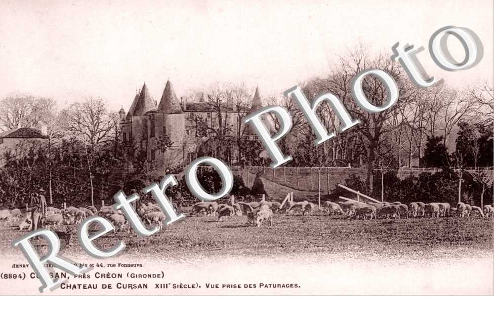 Le Chateau, vue prise des Paturages
