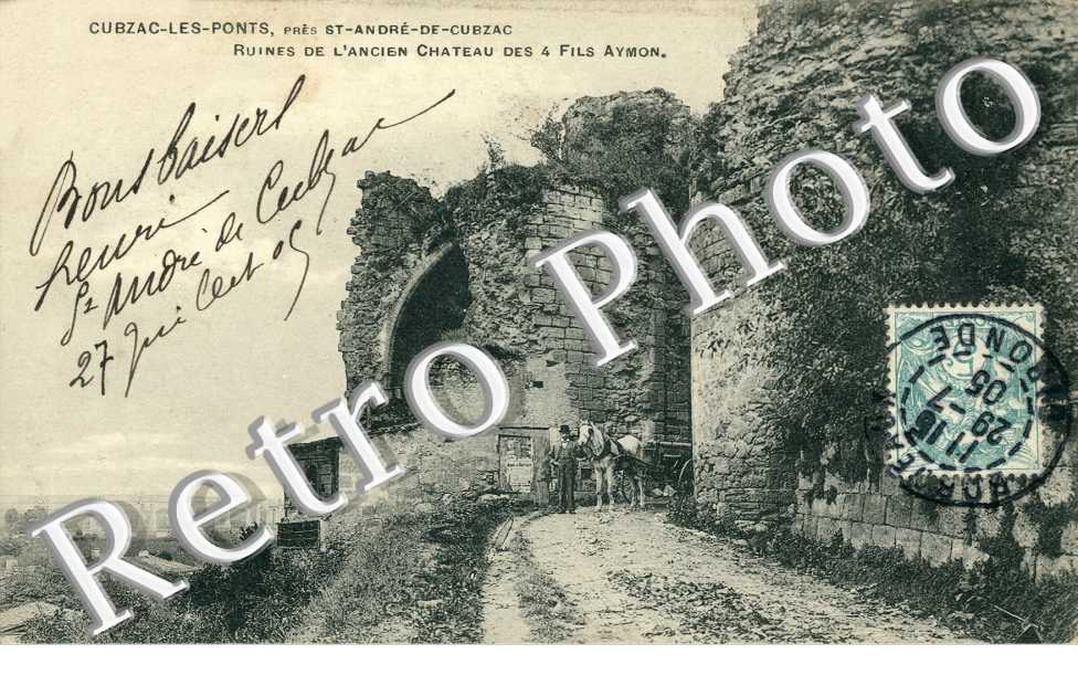 Ruines de l'Ancien Chateau des 4 fils Aymon