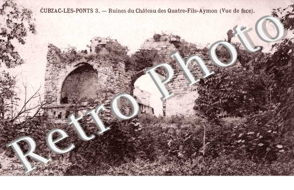 Ruines de l'Ancien Chateau des 4 fils Aymon