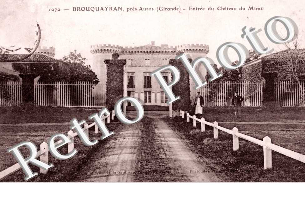 Entree du chateau du Mirail