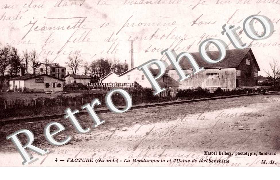 Gendarmerie et l'usine Terebenthine