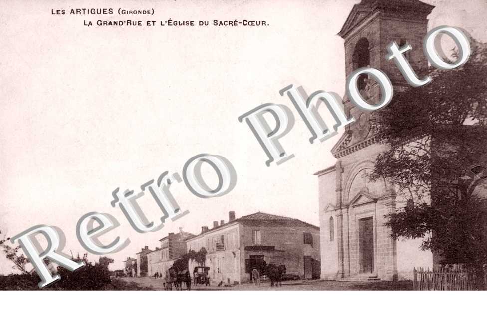 La grand'rue et l'eglise