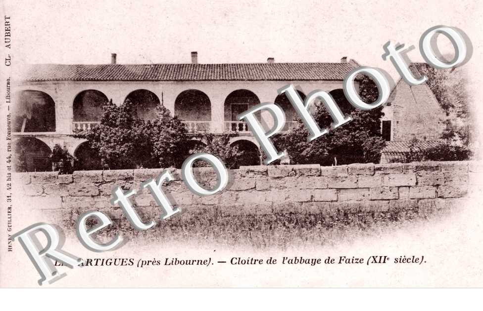 Cloitre de l'abbaye de Faize