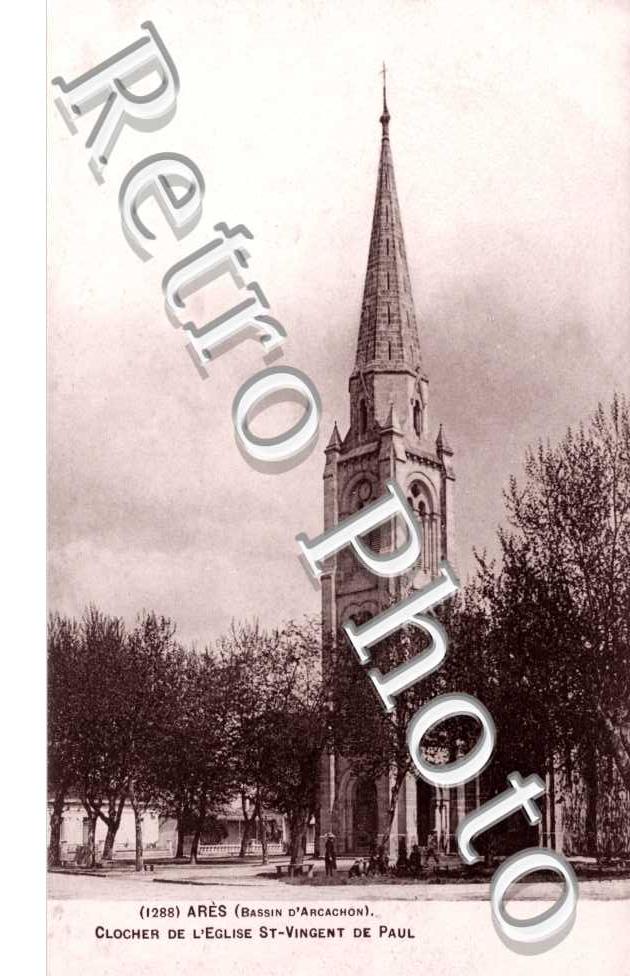 Clocher de l'eglise Saint Vincent de Paul