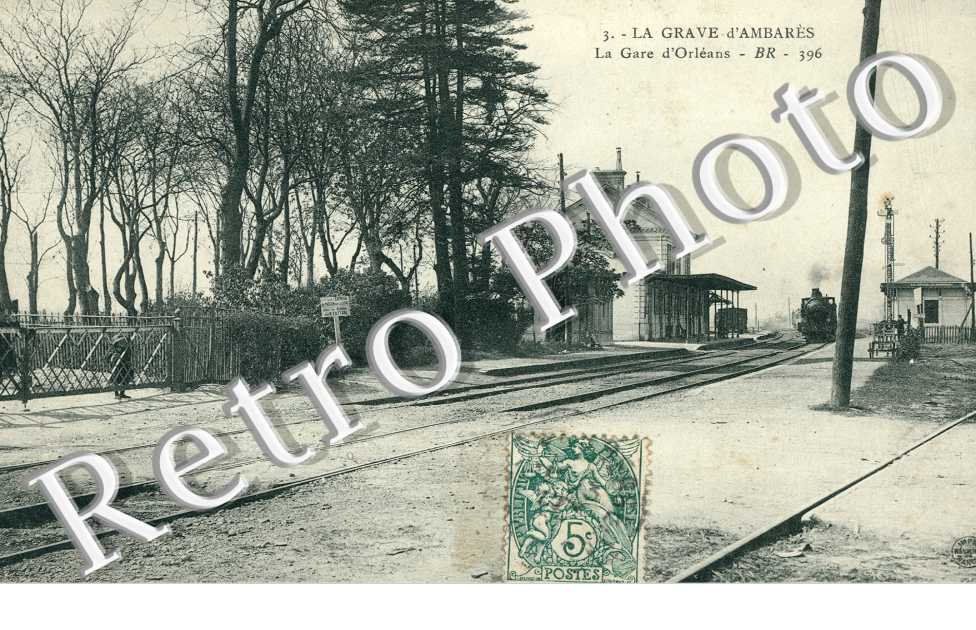 La gare d'Orleans